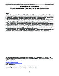 Hawaii / Oahu / Waikiki / Hawaii International Conference on Education / Geography of the United States / Honolulu / Honolulu County /  Hawaii