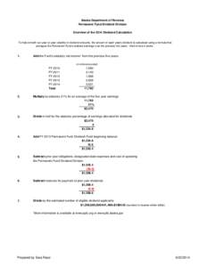 2014 Dividend Calculation - Final.xlsx