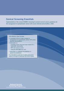 Cervical essentials _ posted on 14 June 2006