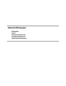 Microsoft Word - Bibliography.Title Page.doc