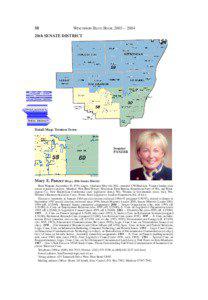 [removed]Wisconsin Blue Book: Biographies - Sen. District 20; Asm. Districts 58-60