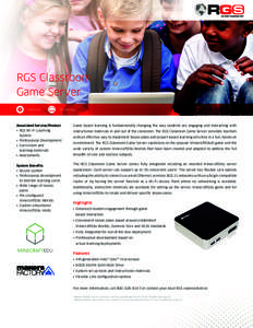 RGS Classroom Game Server Solutions Technology