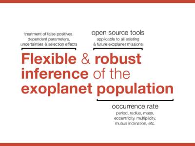 Logic / Bayesian statistics / Reasoning / Extrasolar planet / SETI / Approximate Bayesian computation / Inference / Statistics / Astronomy / Exoplanetology