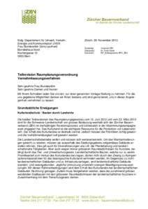 Eidg. Departement für Umwelt, Verkehr, Energie und Kommunikation UVEK Frau Bundesrätin Doris Leuthard Bundeshaus Nord Kochergasse[removed]Bern