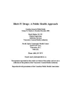 Microsoft Word - Illicit IV Drugs-A Public Health Approach- final version.d.