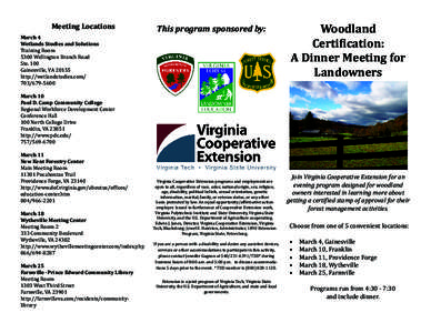 Association of Public and Land-Grant Universities / Virginia Polytechnic Institute and State University / Farmville /  Virginia / Cooperative extension service / Virginia Cooperative Extension / Virginia / Blacksburg /  Virginia / Education in the United States