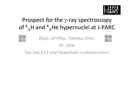 Electronvolt / Hypernucleus / Spectroscopy / Physics / Nuclear physics / Particle physics