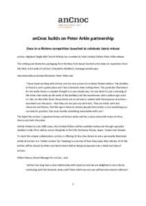 Microsoft Word - Peter Arkle limited edition release.docx