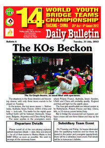 The KOs Beckon  Bulletin 6