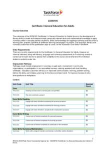 Course information CGEA v2