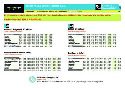 picto ligne 22 Etueffont-Rougemont Belfort