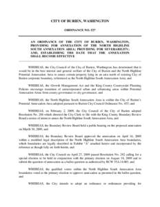 Burien/OR Ordinance creating Parks Board [OR0144a  OR03415.mrk]