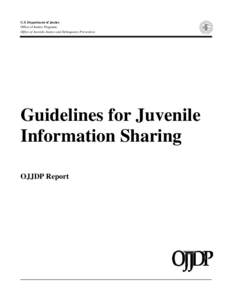 Guidelines for Juvenile Information Sharing