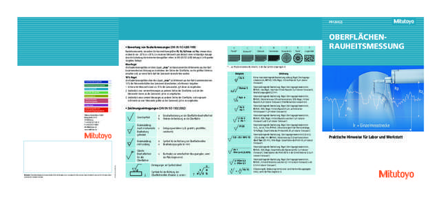 PR1269(2)  • Bewertung von Rauheitsmessungen (DIN EN ISO 4288:1998)