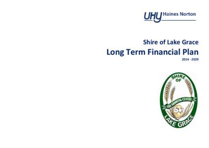 Shire of Lake Grace  Long Term Financial Plan  Preface