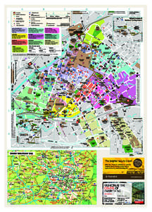 Manchester Map 2014_15 no ad_Layout:08 Page 2  To Heaton Park, Bury, Oldham & Rochdale approx. 10, 20, 23 & 47 minutes by Metrolink from Victoria (August 2013)