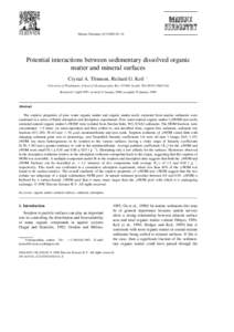 Materials science / Sorption isotherm / Desorption / Freundlich equation / Adsorption / Langmuir equation / Dynamic vapor sorption / Chemistry / Physical chemistry / Surface chemistry