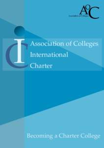 I C Association of Colleges International Charter