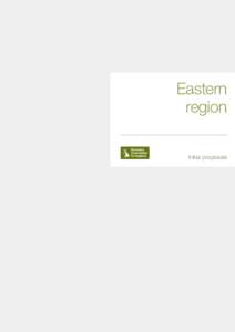 Eastern region Initial proposals Contents �