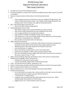 Science and technology in the United States / Research / Battelle Memorial Institute / Lawrence Livermore National Laboratory / Livermore Valley / Livermore /  California / Los Alamos National Laboratory / Argonne National Laboratory / Safety / United States Department of Energy National Laboratories / University of California / New Mexico