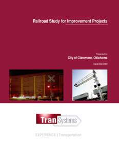 Claremore /  Oklahoma / BNSF Railway / Level crossing / Tulsa /  Oklahoma / Rail transportation in the United States / Transportation in the United States / Tulsa Metropolitan Area