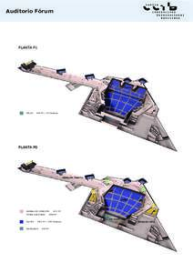 Auditorio Fórum  PLANTA P1 PALCO