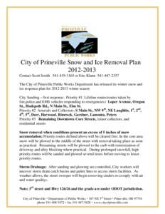 Microsoft Word - City of Prineville snow and ice plan.doc
