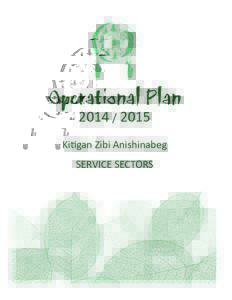 Operational Plan[removed]Kitigan Zibi Anishinabeg SERVICE SECTORS