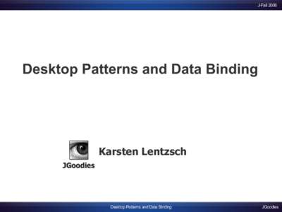 Software design patterns / Design / Java platform / Model–view–presenter / Graphical user interface / Mouse / Swing / Software architecture / Software engineering / Computing