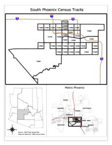 South Phoenix Census Tracts  ., .,