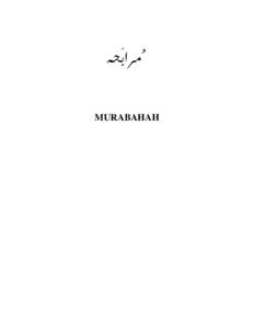 Microsoft Word - Murabahah.doc
