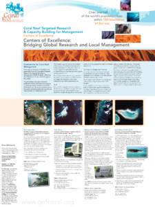 Earth / Ove Hoegh-Guldberg / Great Barrier Reef / Coral / Marine protected area / Southeast Asian coral reefs / Reef Check / Coral reefs / Physical geography / Water