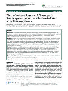 Kamisan et al. BMC Complementary and Alternative Medicine 2014, 14:123 http://www.biomedcentral.com[removed]