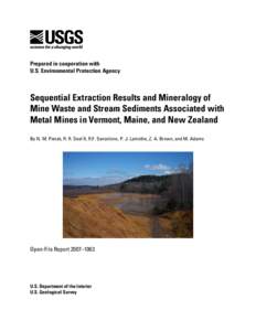 Occupational safety and health / Elizabeth Mine / Tailings / Environmental issues with mining / Environment / Mining