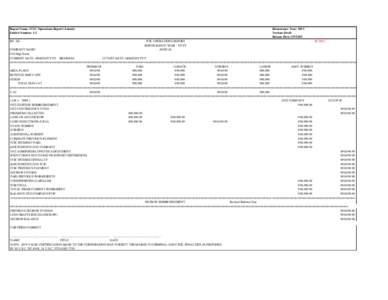 Report Name: FCIC Operations Report (Annual) Exhibit Number: 1-2 RO XX Reinsurance Year: 2013 Version: Draft