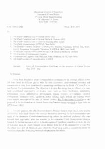 Customs services / Excise taxes / Taxation in the United Kingdom / Customs /  Excise and Service Tax Appellate Tribunal / Chief Commissioner / HM Customs and Excise / Central Excise / Excise / New Delhi / Taxation in India / Ministry of Finance / Government