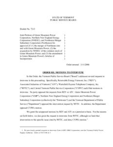 Intervention / WFTC / Television in the United States / Fox Television Stations Group / Civil procedure / Dispute resolution