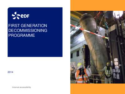 FIRST GENERATION DECOMMISSIONING PROGRAMME 2014