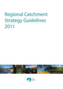 GUIDELINES FOR THE REVIEW AND UPDATE OF REGIONAL CATCHMENT STRATEGIES - TABLE OF CONTENTS
