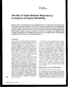 Reliability engineering / Systems engineering / Failure / Survival analysis / Redundancy / Triple modular redundancy / Failure rate / Module / International Space Station / Fault-tolerant computer systems / Statistics / Spaceflight