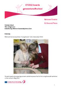 EY2012 Awards generations@school National Finalist Country: Ireland Title: Living Scenes