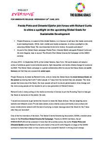 Microsoft Word - FINAL PE WEDS Press Release_24docx