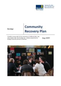 Microsoft Word - Summary - Community of Greater Bendigo Community Recovery Plan.DOC