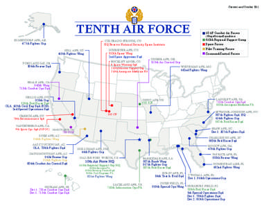 Current as of October[removed]TENTH AIR FORCE ELMENDORF AFB, AK 477th Fighter Grp