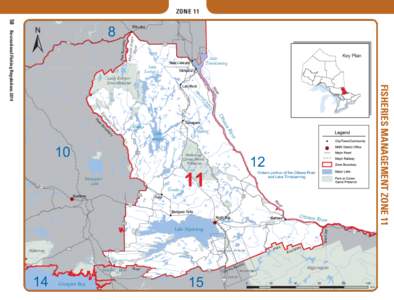 2014 Ontario Fishing Regulations Summary - Zone 11