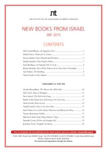 Nurit Zarchi / Nationality / Eshkol Nevo / Zeruya Shalev / Literature / Amos Oz / Tel Aviv / Orly Castel-Bloom / Israeli Jews / Bialik Prize recipients / Israeli literature