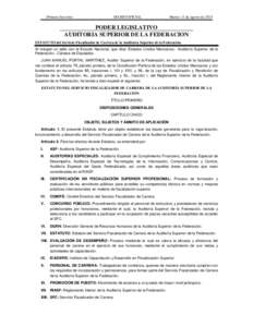 (Primera Sección)  DIARIO OFICIAL Martes 11 de agosto de 2015