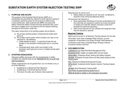 Electricity / Electrical engineering / Electric power / Electrical wiring / Earth potential rise / Ground / Earthing system / Mains electricity / Electric power system / Electromagnetism / Electrical safety / Electric power distribution