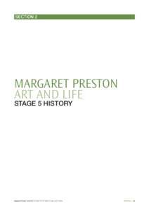 SECTION 2  MARGARET PRESTON ART AND LIFE STAGE 5 HISTORY