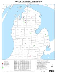 HIGH VOLUME HYDRAULIC FRACTURING ACTIVE APPLICATIONS AND ACTIVE PERMITS - SINCE 2008* DELTA  AS OF[removed]